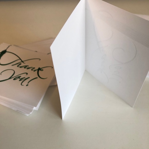 25 Graduation Thank You Cards With Envelopes - Picture 4 of 6